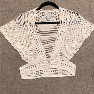 Dizzy Lizzie - Cotton Knit Cardigan - Size Small